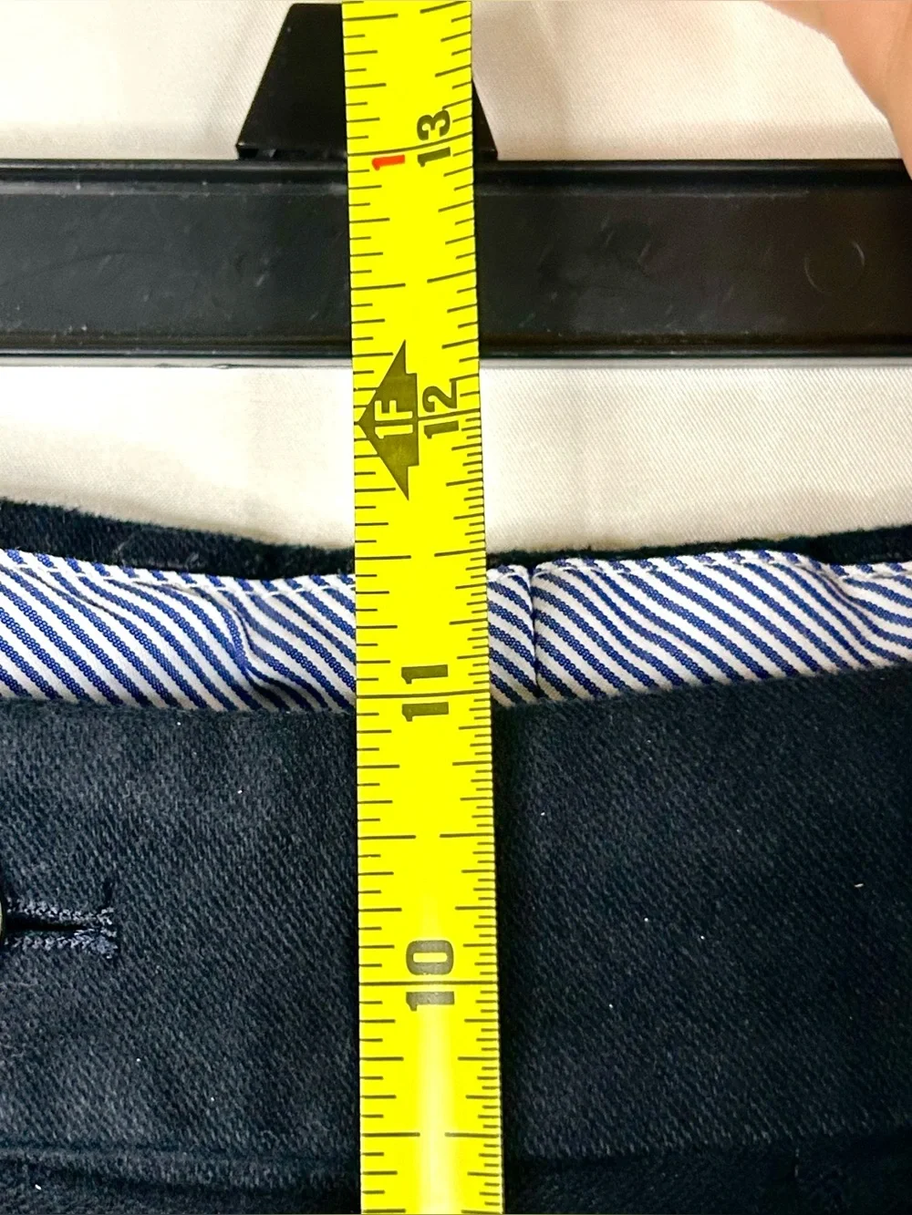 Charles Tyrwhitt Dress Pants Mens Size 40x32 Slim Fit Moleskin Blue Trousers